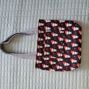 Handmade Pennywise IT Horror Mashup Shoulder Tote Bag